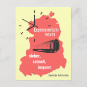 Werbedesign Deutsche Reichsbahn DDR Briefkaart (Voorkant)