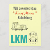 Werbedesign Deutsche Reichsbahn DDR Briefkaart (Voorkant)