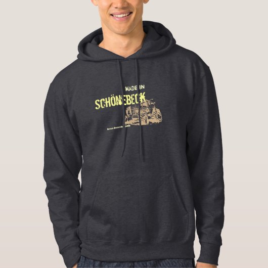 Werbedesign Schönebeck DDR Hoodie (Voorkant)