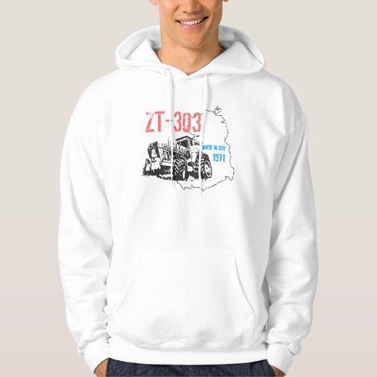 Werbedesign ZT 303 DDR Hoodie (Voorkant)