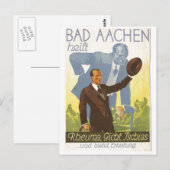 Werbekarte Aachen 1931 Stop Backaches - Duitsland Briefkaart (Voorkant / Achterkant)