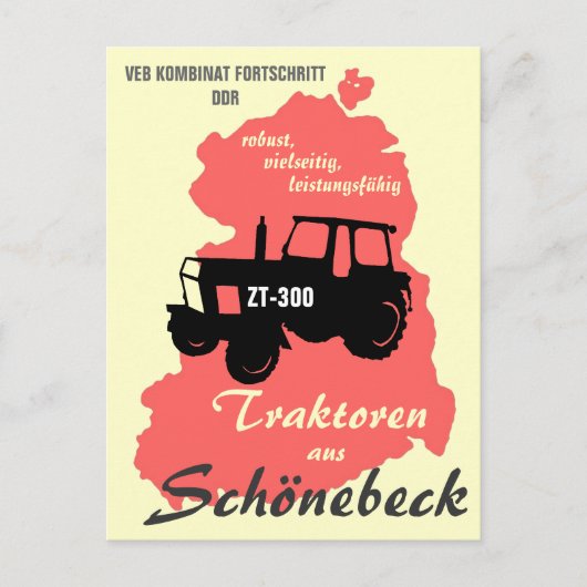 Werbung DDR Kombinat Fortschritt Briefkaart (Voorkant)