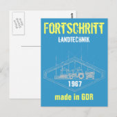 Werbung DDR Landtechnik Briefkaart (Voorkant / Achterkant)