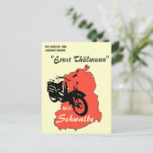 Werbung DDR Mopeds/Roller Briefkaart (Staand voorkant)