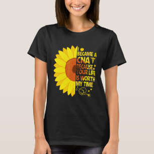 Werd CNA-verpleegster Dag Week Verpleegsters Humor T-shirt