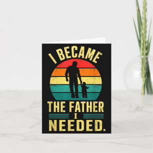 Werd De Vader Die Nodig Had Vaderdag Papa Daddy Kaart