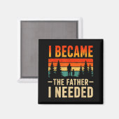 Werd De Vader Die Nodig Had Vaderdag Papa Daddy Magneet (Voorkant / Achterkant)