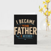 Werd de vader die nodig had Vaderdag papa Kaart (Gele Bloem)