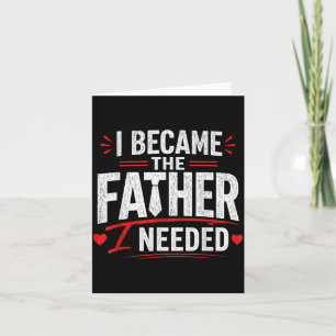 Werd de vader die Vaderdag papa nodig had Kaart
