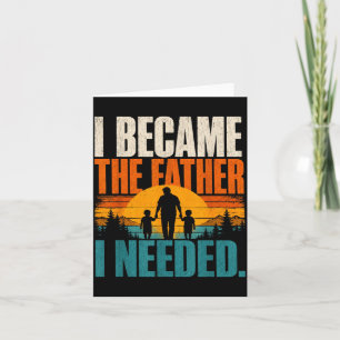 Werd de vader die Vaderdag papa nodig had Kaart