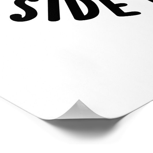 Werd wakker aan de verkeerde kant van het brood gr poster (Hoek)