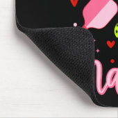 We're A Perfect Match Funny Ckleball Valentines Da Muismat (Hoek)