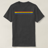 were all a little bit gay arent we t-shirt (Design voorkant)