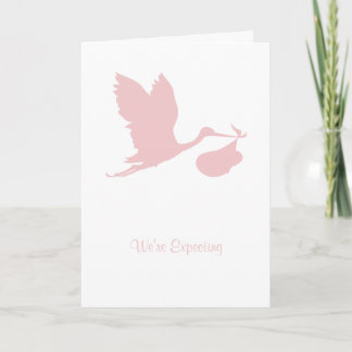 We're Expecting Card Aankondiging