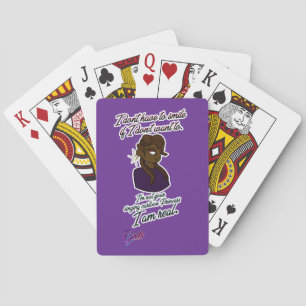 We're Girls USA © Ik hoef geen poker set te glimla Pokerkaarten