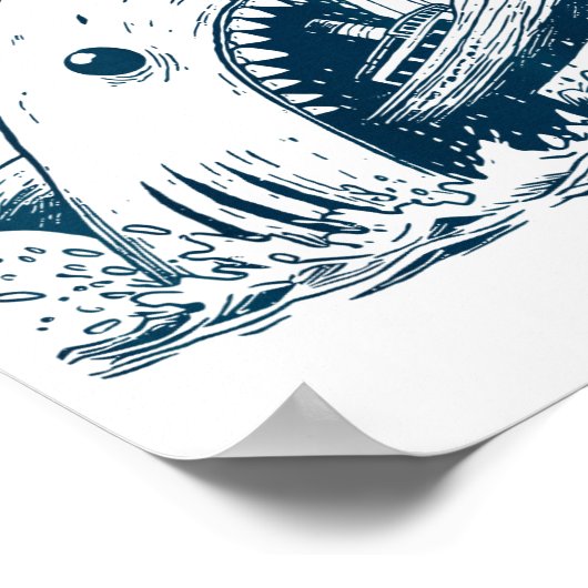 We're Gonna Need A Bigger Boat  Poster (Hoek)