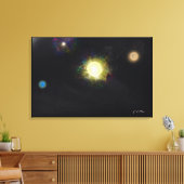 We're not important - Impressionist Art Canvas (Insitu (Woonkamer))