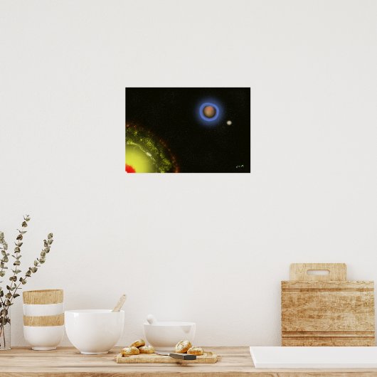 We're not important - Impressionist Art Poster (Keuken)