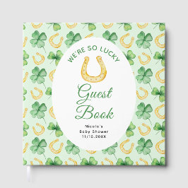 We're So Lucky Horseshoe St Patrick's Baby Shower Gastenboek