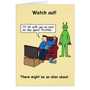 Were-UFO-dag 2 juli Cartoon Alien