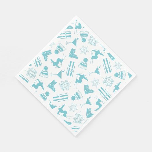 We're Up to Snow Good Bachelorette Servet (Hoek)