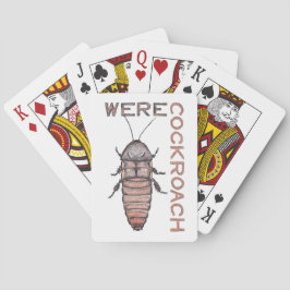 Werecockroach-speelkaarten Pokerkaarten