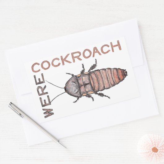 Werecockroach Stickers (Envelop)