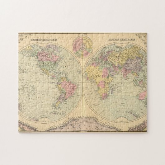 Wereld 10 legpuzzel (Horizontaal)