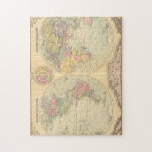 Wereld 10 legpuzzel (Verticaal)