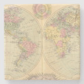 Wereld 10 stenen onderzetter (Voorkant)