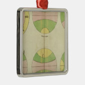 Wereld 2 metalen ornament (Rechts)