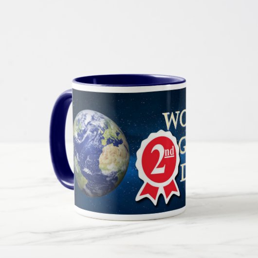 Wereld 2e grote vader mok (Voorkant links)