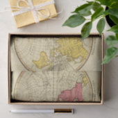 Wereld 3 tissuepapier (Geschenk)