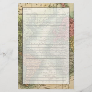 Wereld 4 briefpapier