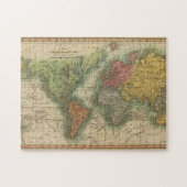 Wereld 4 legpuzzel (Horizontaal)