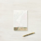 Wereld 4 post-it® notes (Op bureau)