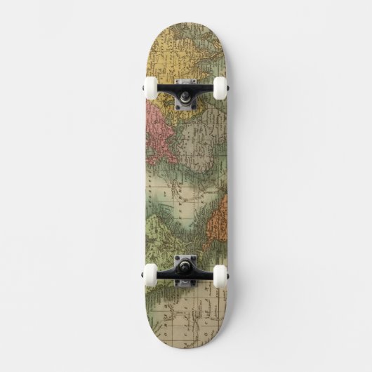 Wereld 4 skateboard (Voorkant)