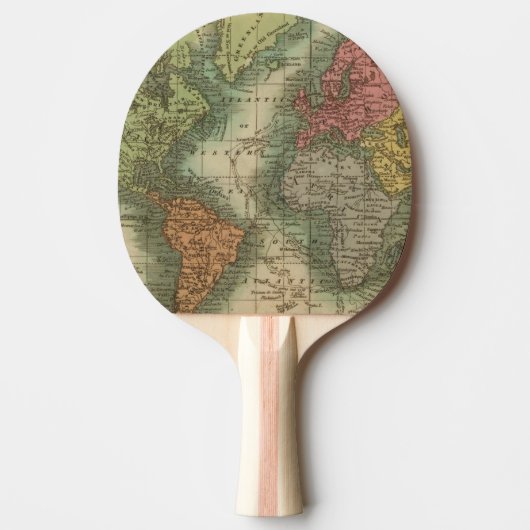 Wereld 4 tafeltennisbatje (Voorkant)