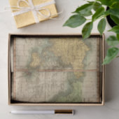 Wereld 4 tissuepapier (Geschenk)