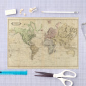 Wereld 5 tissuepapier (Craft)