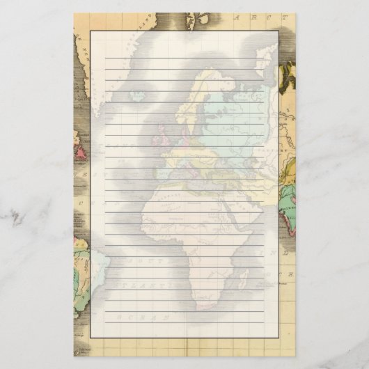 Wereld 6 briefpapier (Voorkant)
