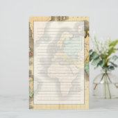 Wereld 6 briefpapier (Staand voorkant)