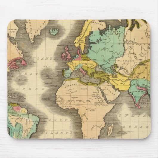 Wereld 6 muismat (Voorkant)