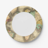 Wereld 6 papieren bordje (Voorkant)