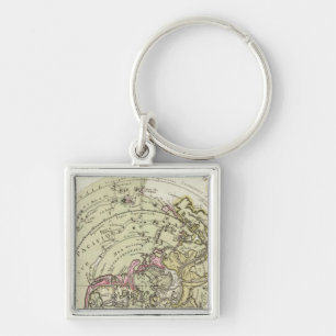 Wereld 6 sleutelhanger