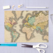 Wereld 6 tissuepapier (Craft)