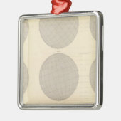 Wereld 8 metalen ornament (Links)