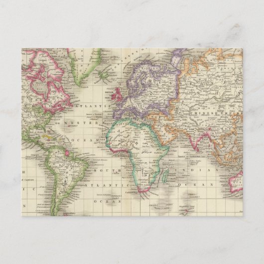 Wereld 9 briefkaart (Voorkant)