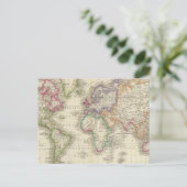 Wereld 9 briefkaart (Staand voorkant)