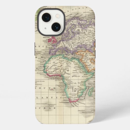 Wereld 9 iPhone hoesje (Achterkant)